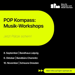 Promografik POP Kompass: Musik-Workshops